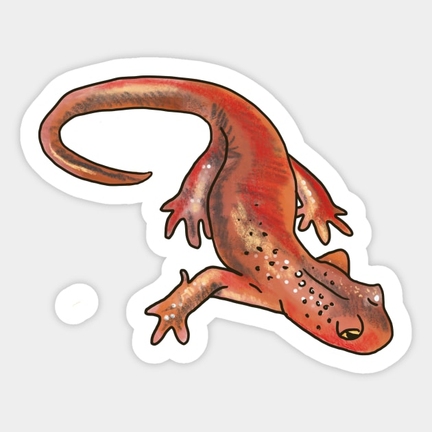 Newt Sticker by shehitsback